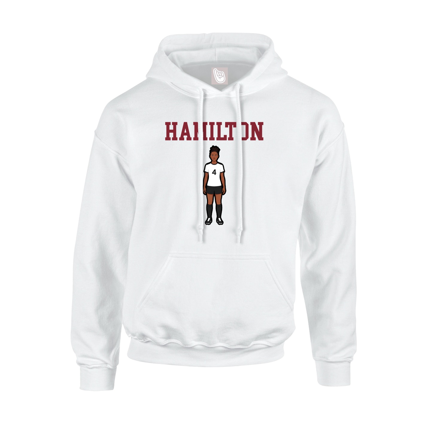 Youth Hoodie — Shirsey in White