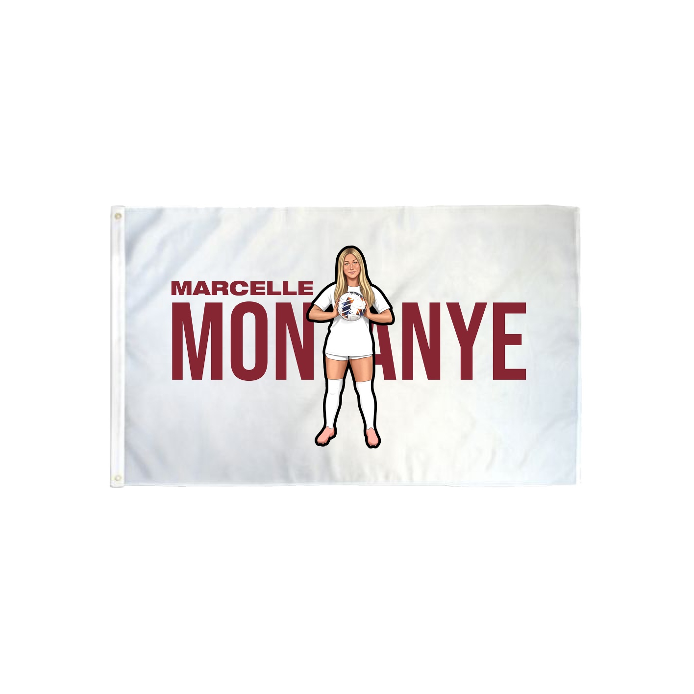 3x5 Flag — Player Name in Classic