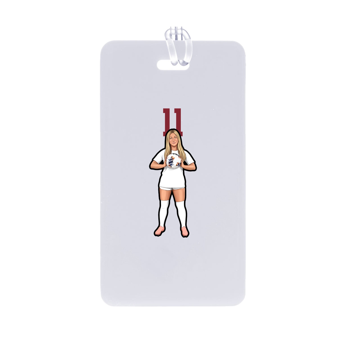 Bag Tag — Number Top in Classic