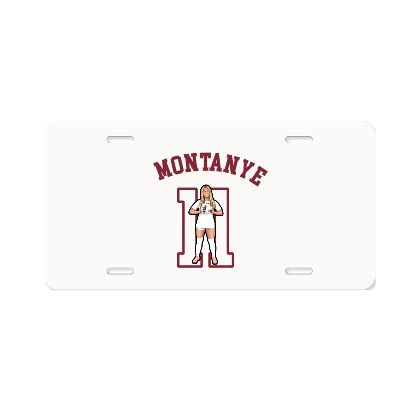 License Plate — Shirsey Arch in Classic