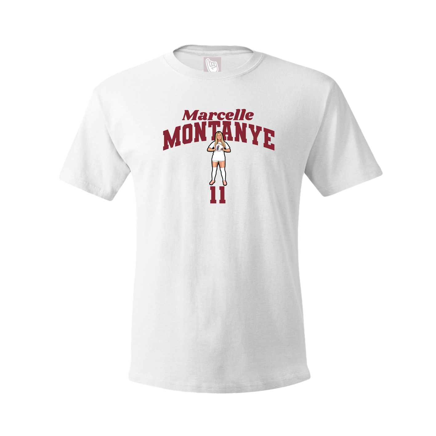 Youth Tee — Signature Arch in White