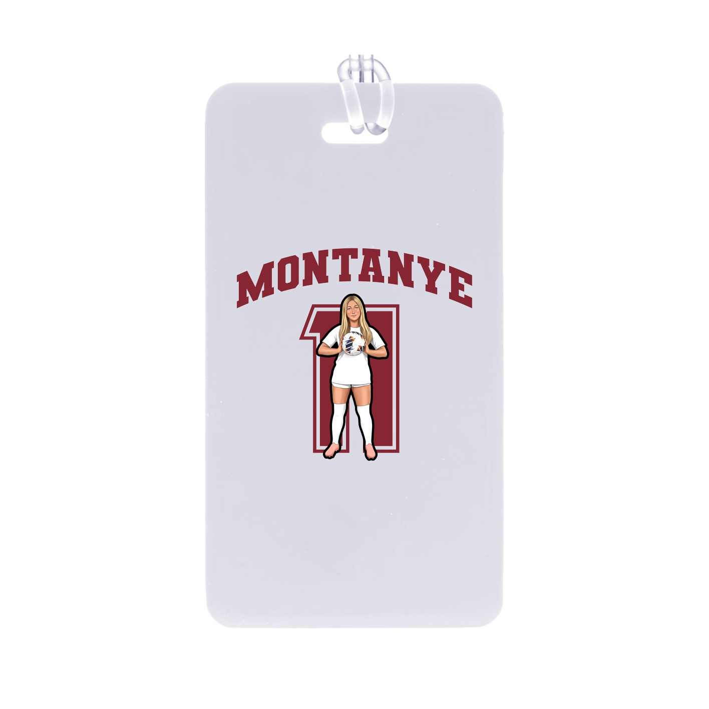 Bag Tag — Number in Classic