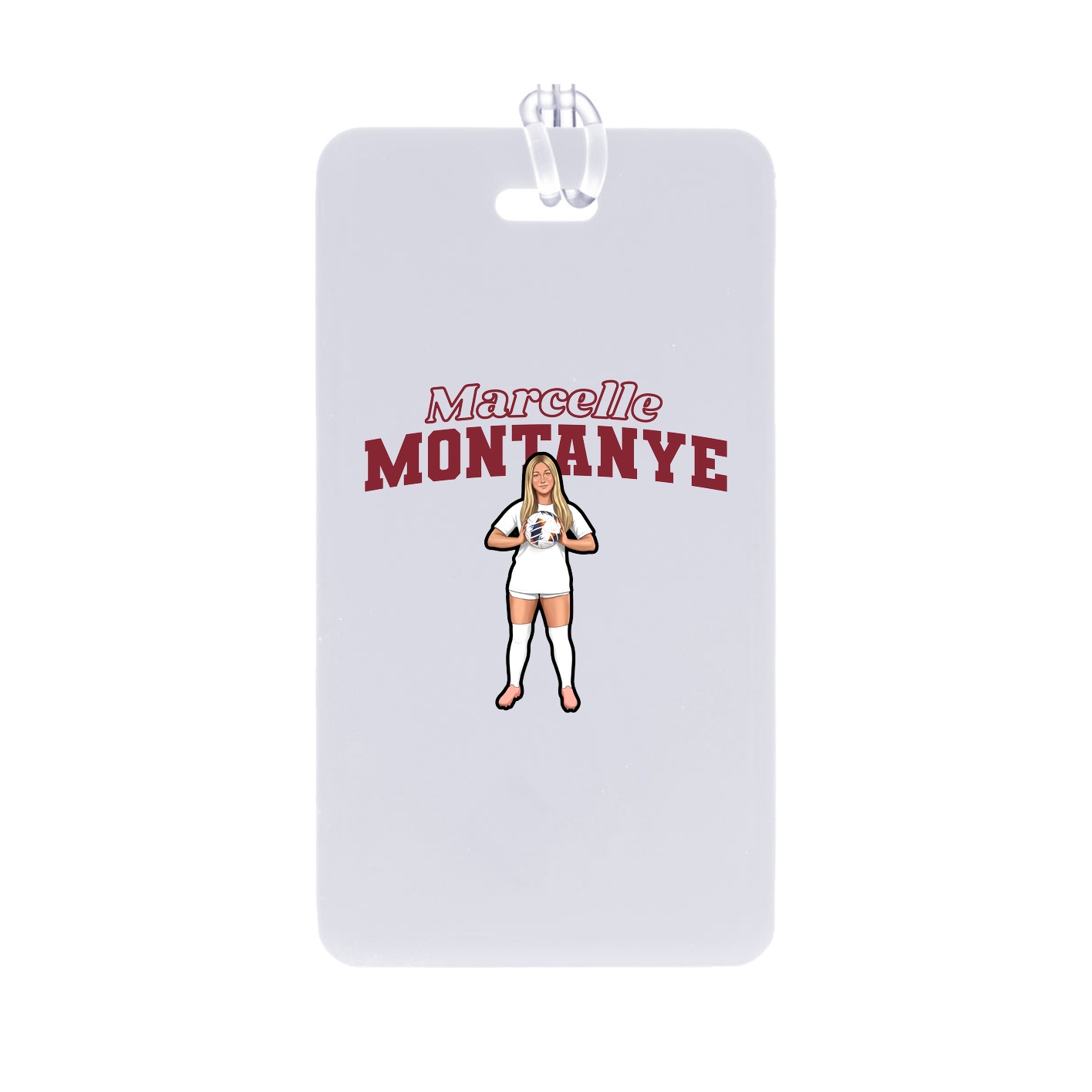 Bag Tag — Name Arch in Classic