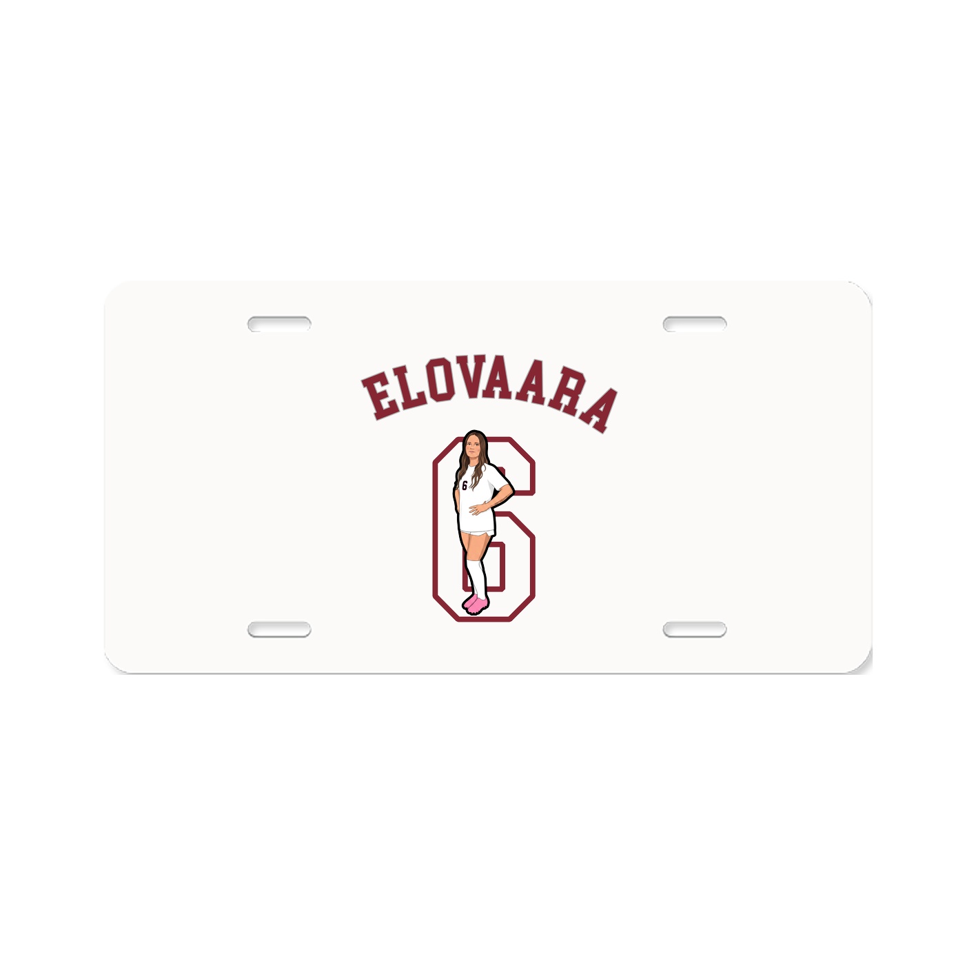 License Plate — Shirsey Arch in Classic