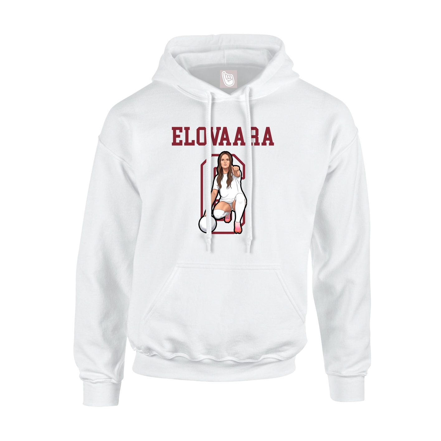 Youth Hoodie — Shirsey in White