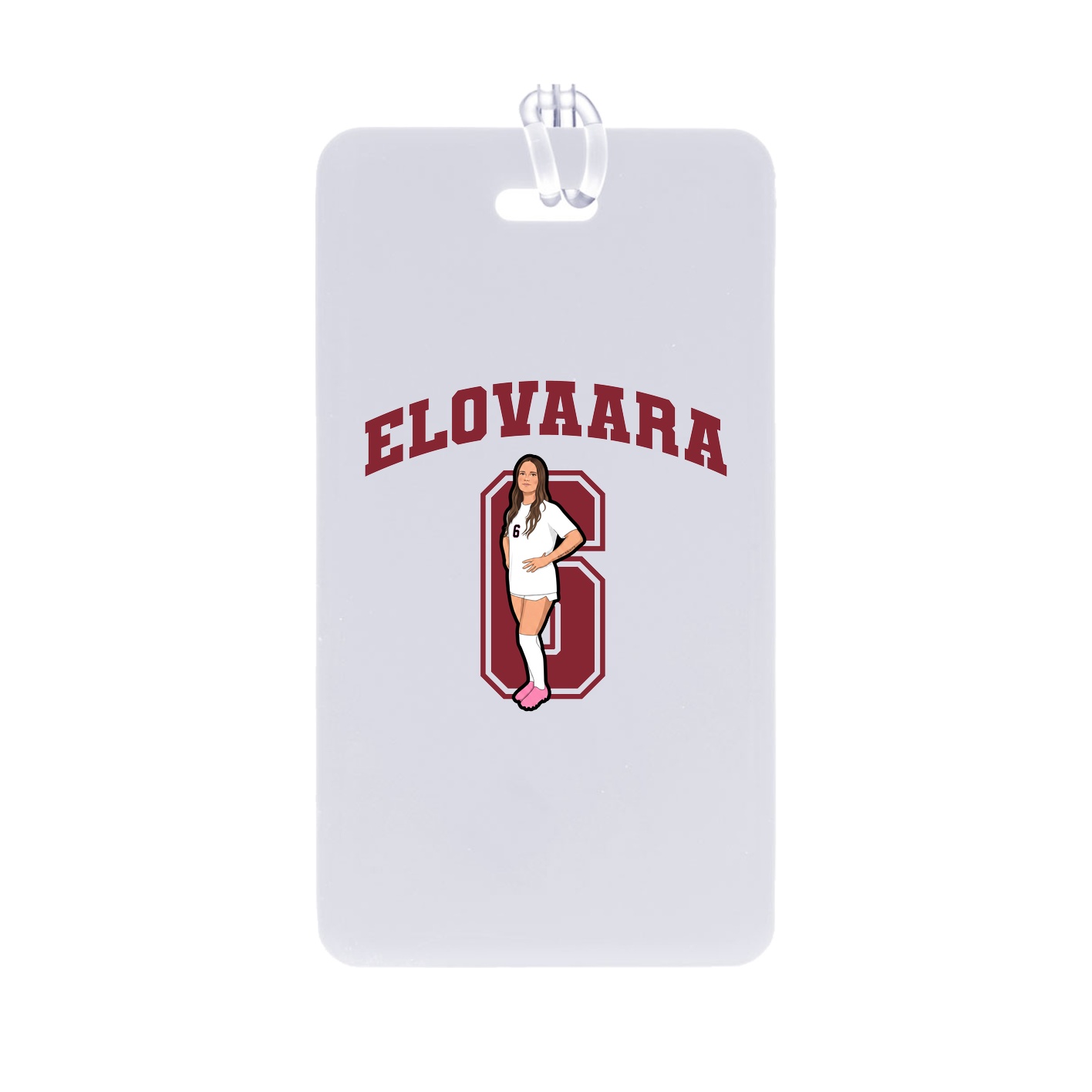 Bag Tag — Number in Classic