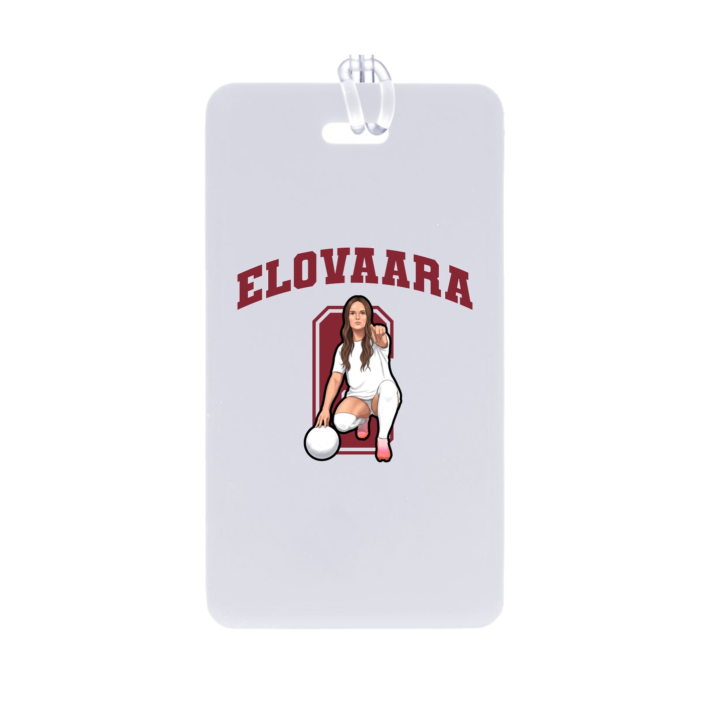 Bag Tag — Number in Classic