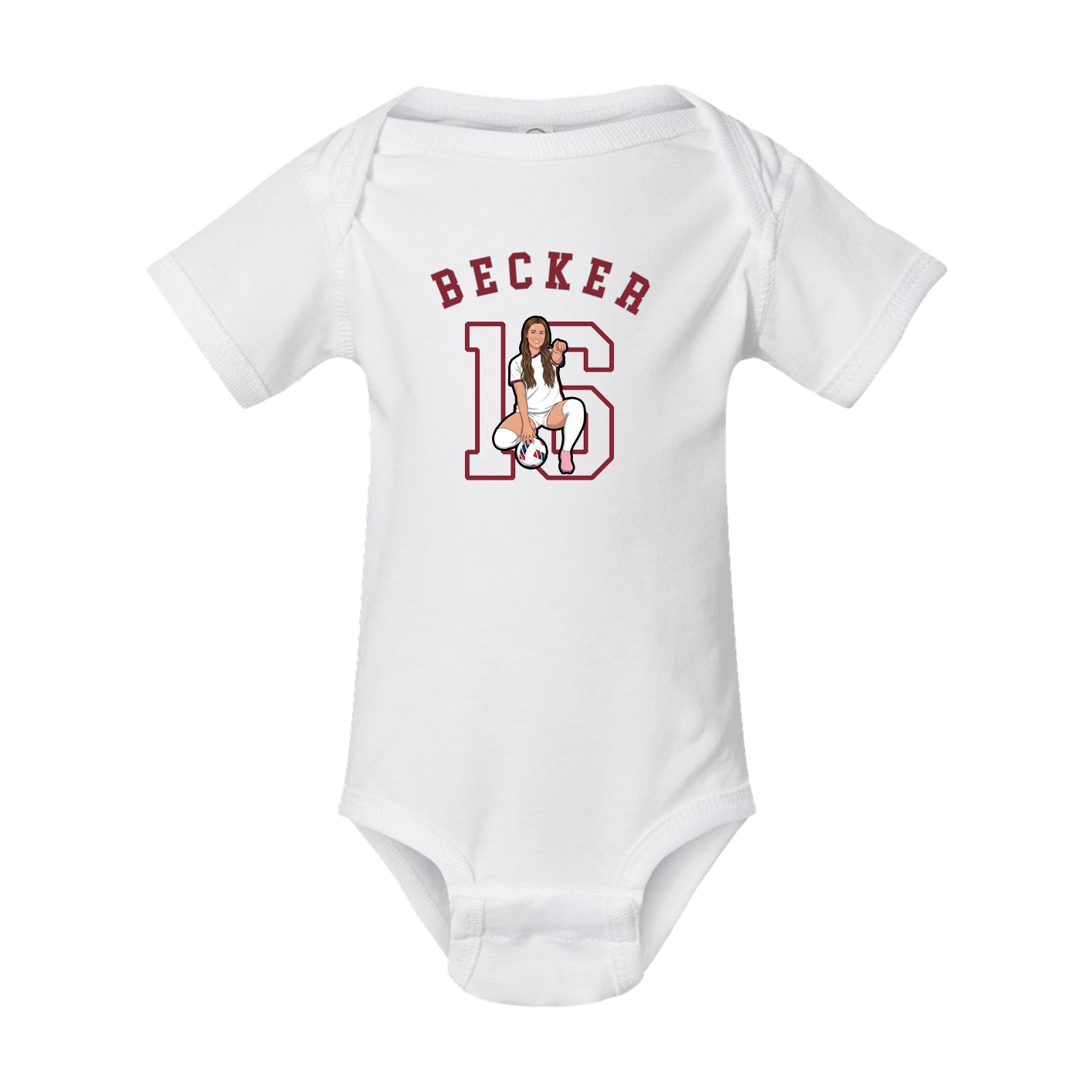 Baby Onesie — Shirsey Arch in White