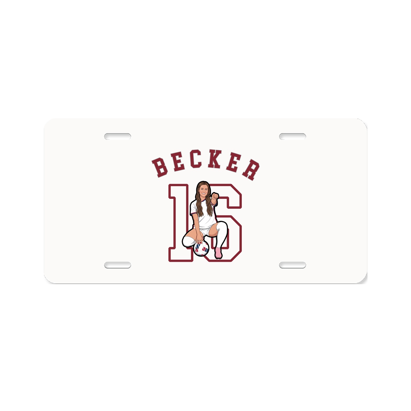 License Plate — Shirsey Arch in Classic