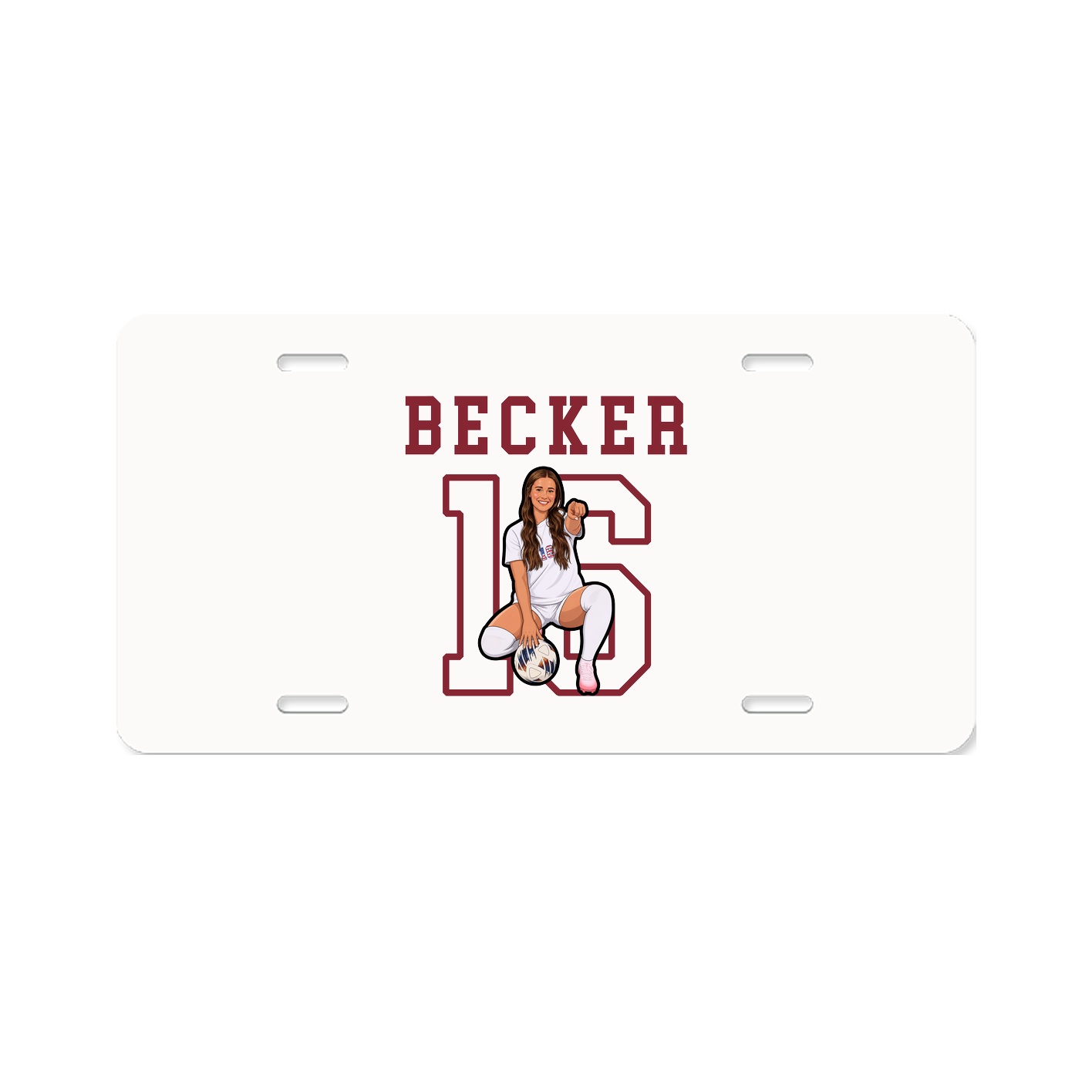 License Plate — Shirsey in Classic