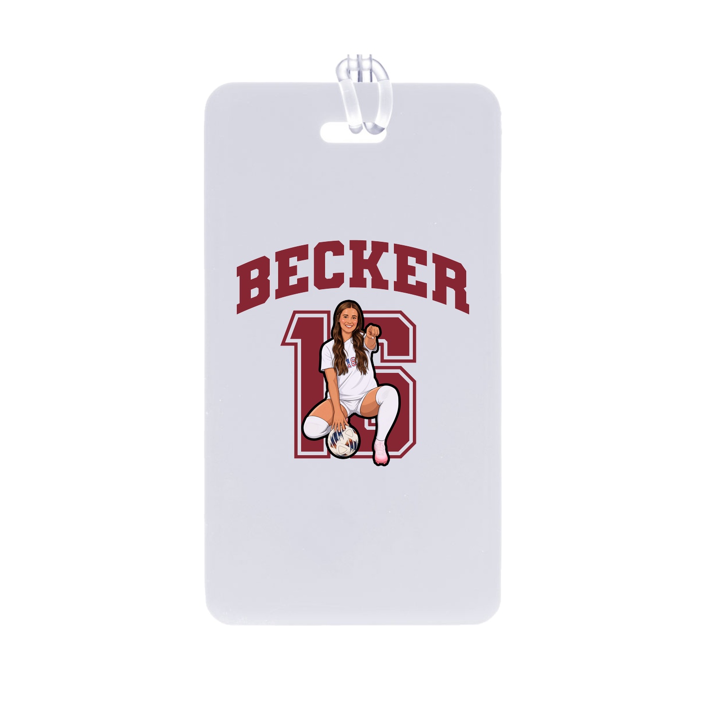 Bag Tag — Number in Classic