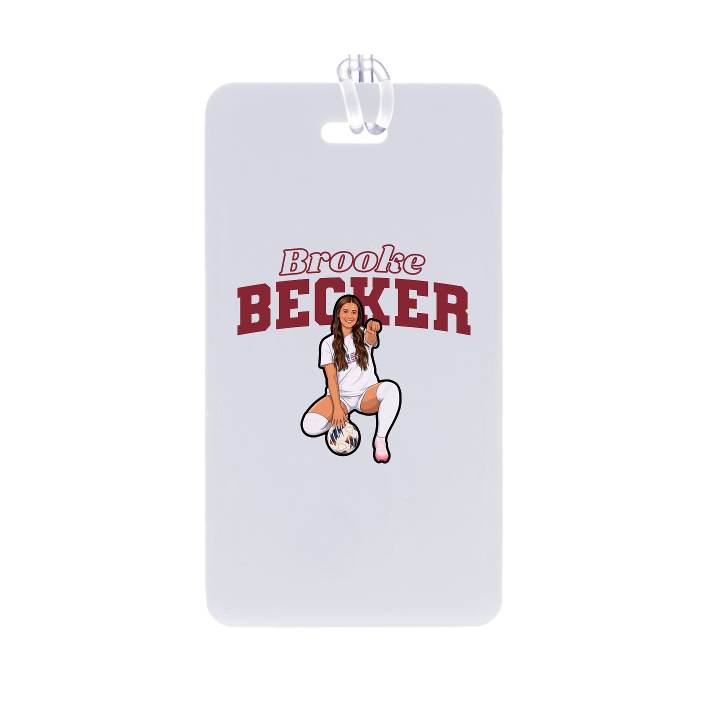 Bag Tag — Name Arch in Classic