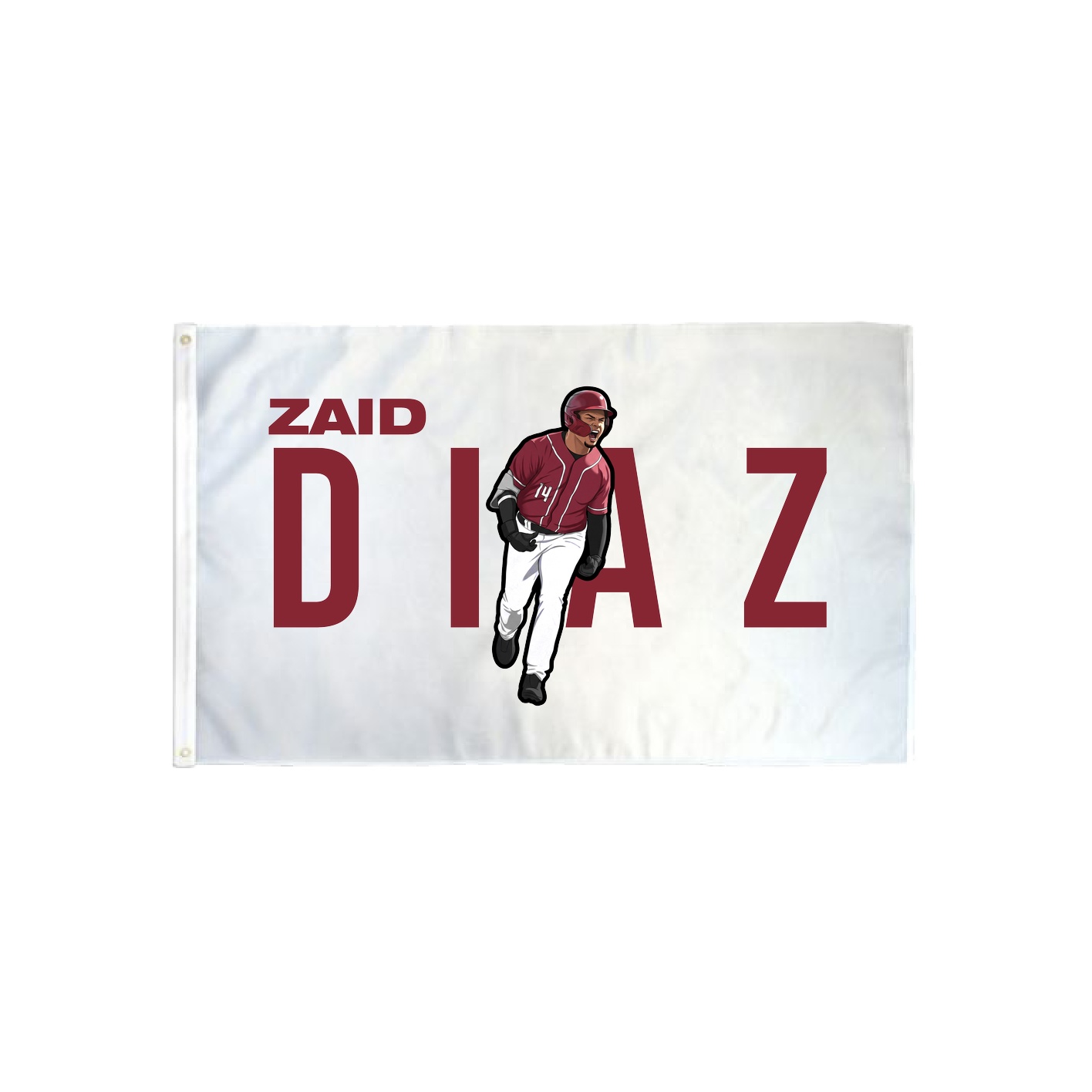 3x5 Flag — Player Name in Classic