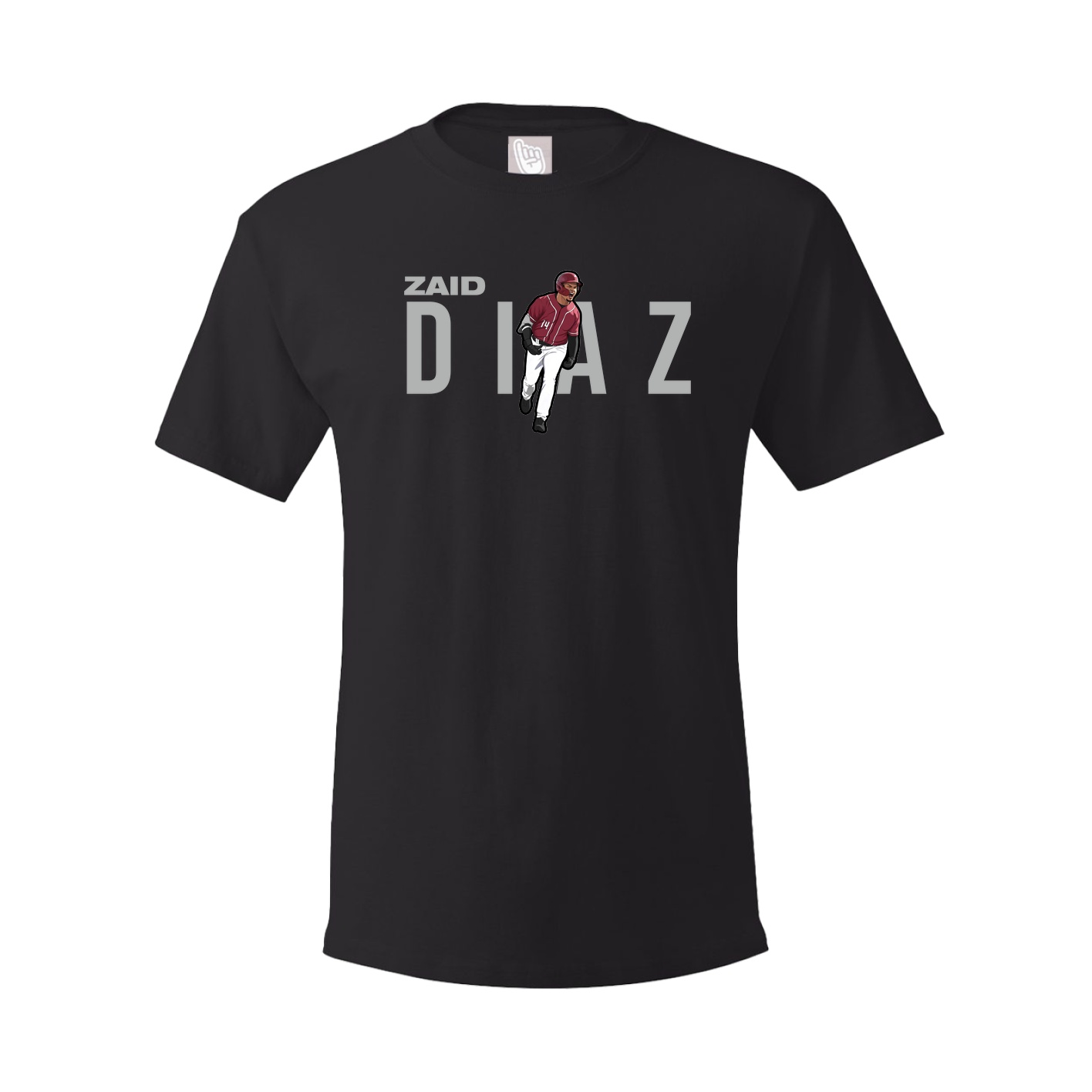 Youth Tee — Player Name in Black