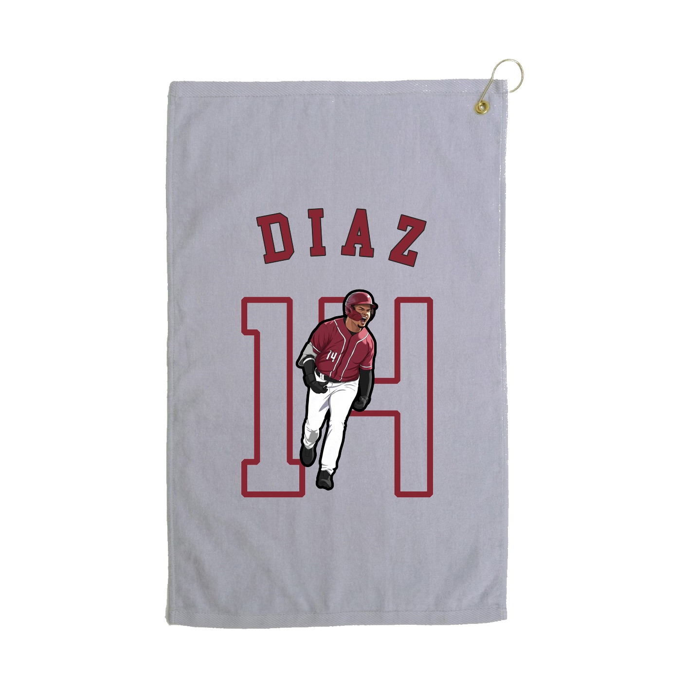 Golf Towel — Shirsey Arch in Grey