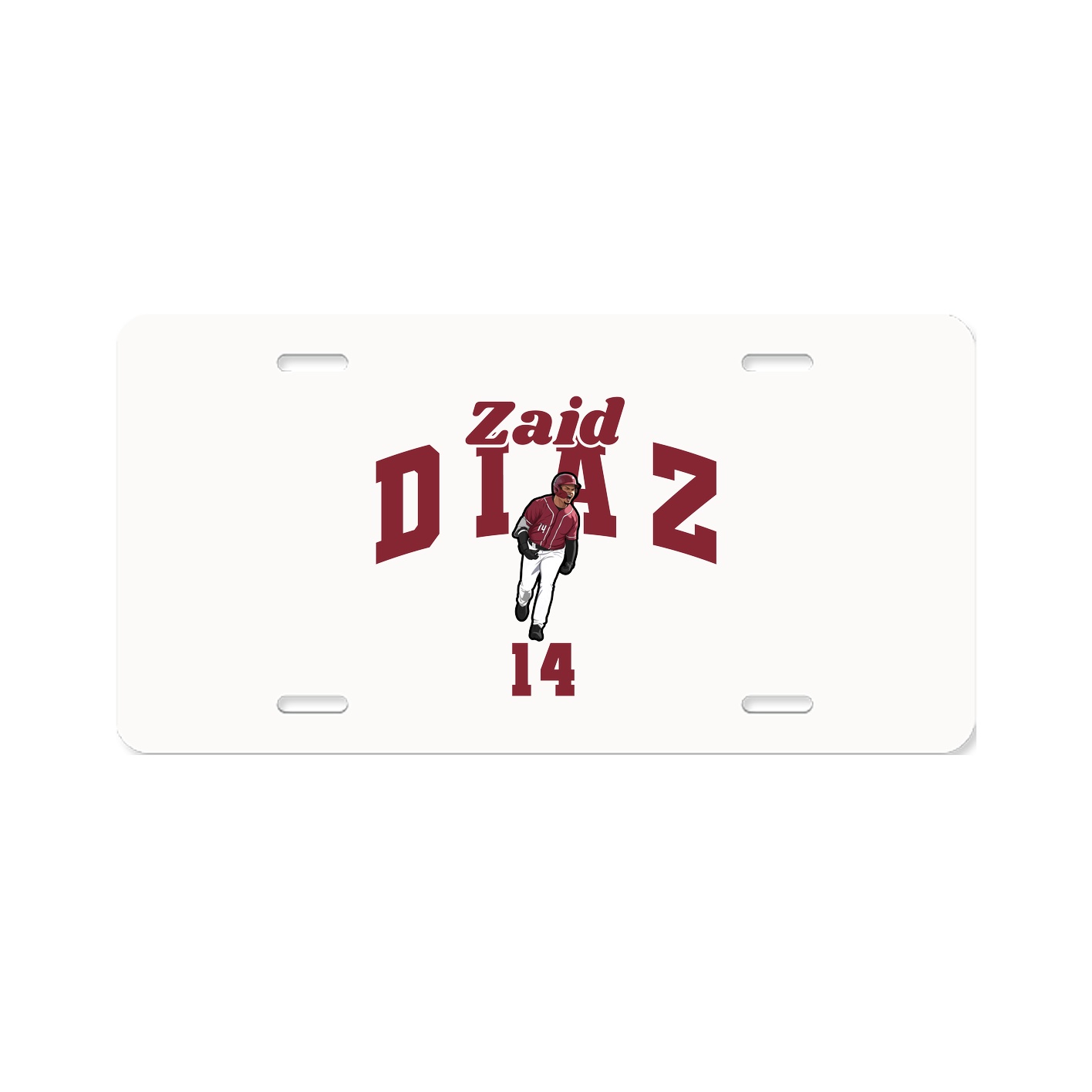 License Plate — Signature Arch in Classic