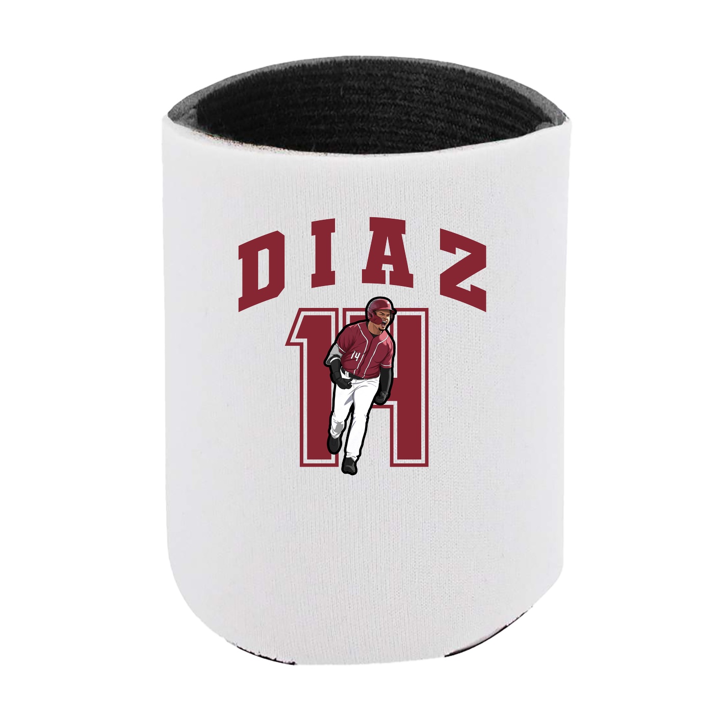 Can Holder — Number in White