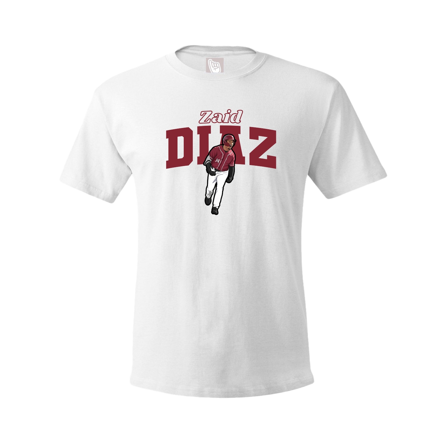 Tee — Name Arch in White