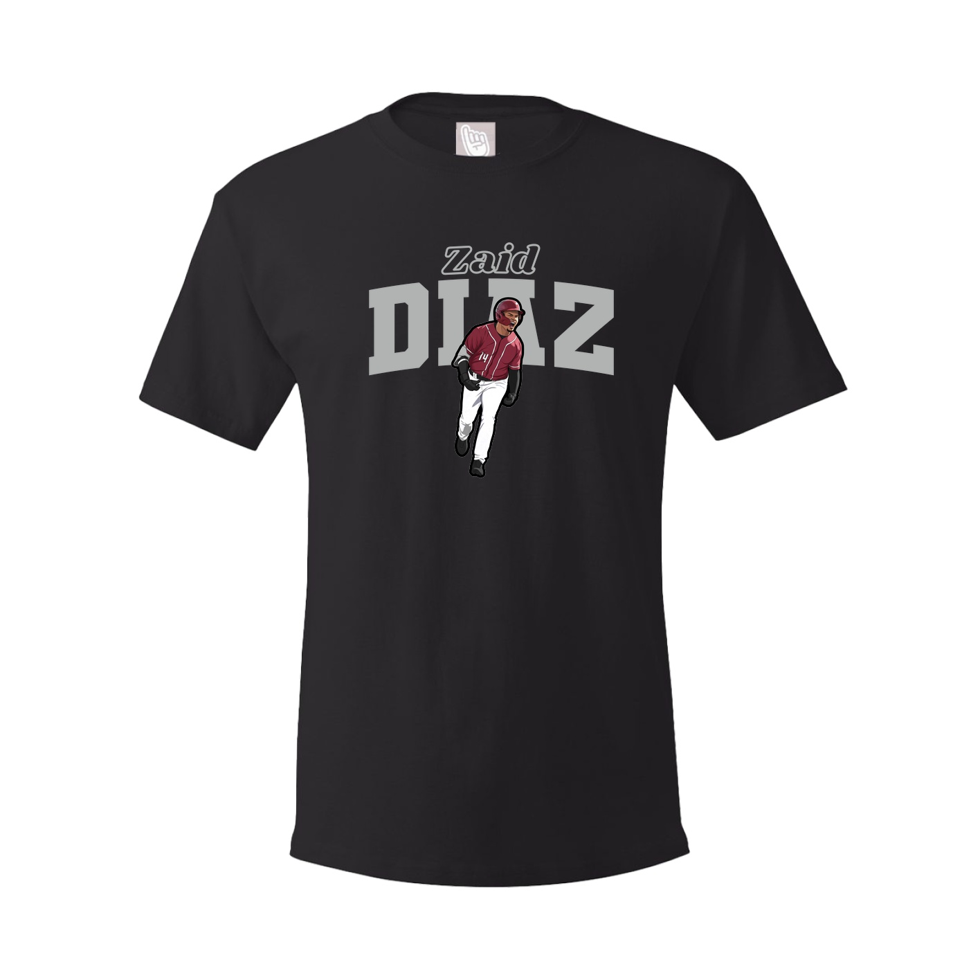 Youth Tee — Name Arch in Black