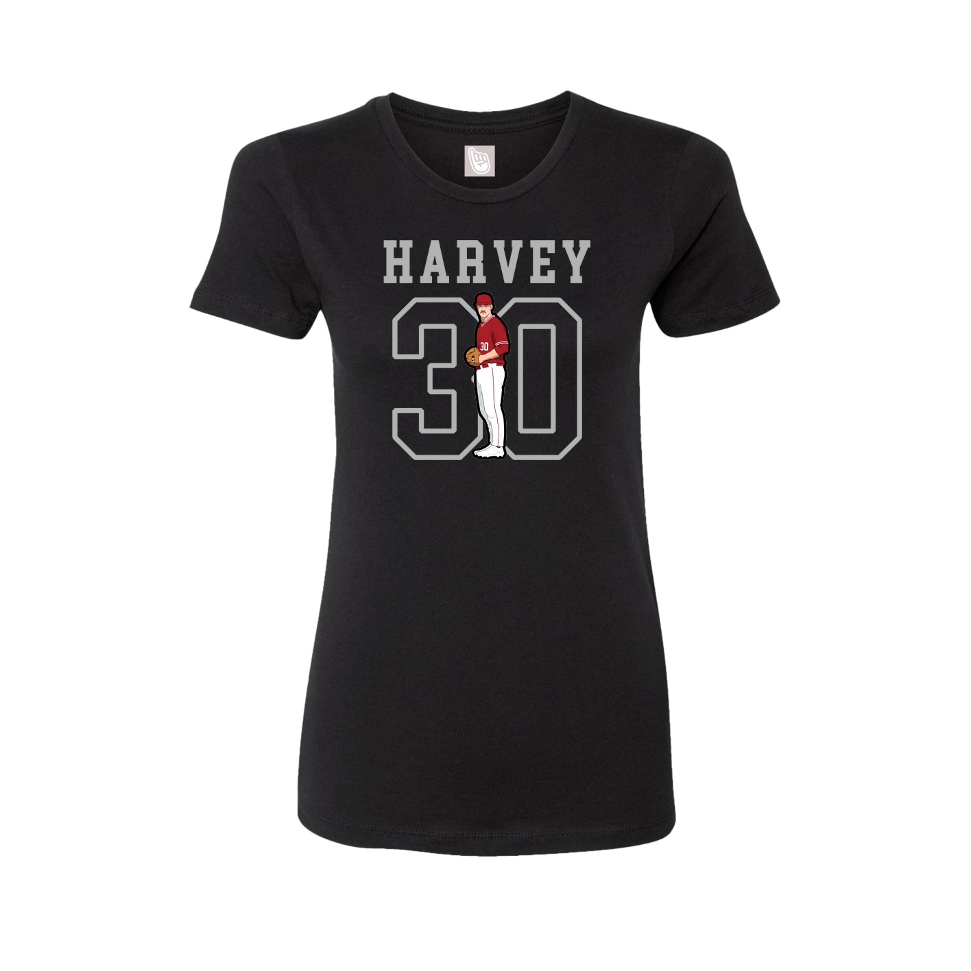 Fitted Women's Tee — Shirsey in Black