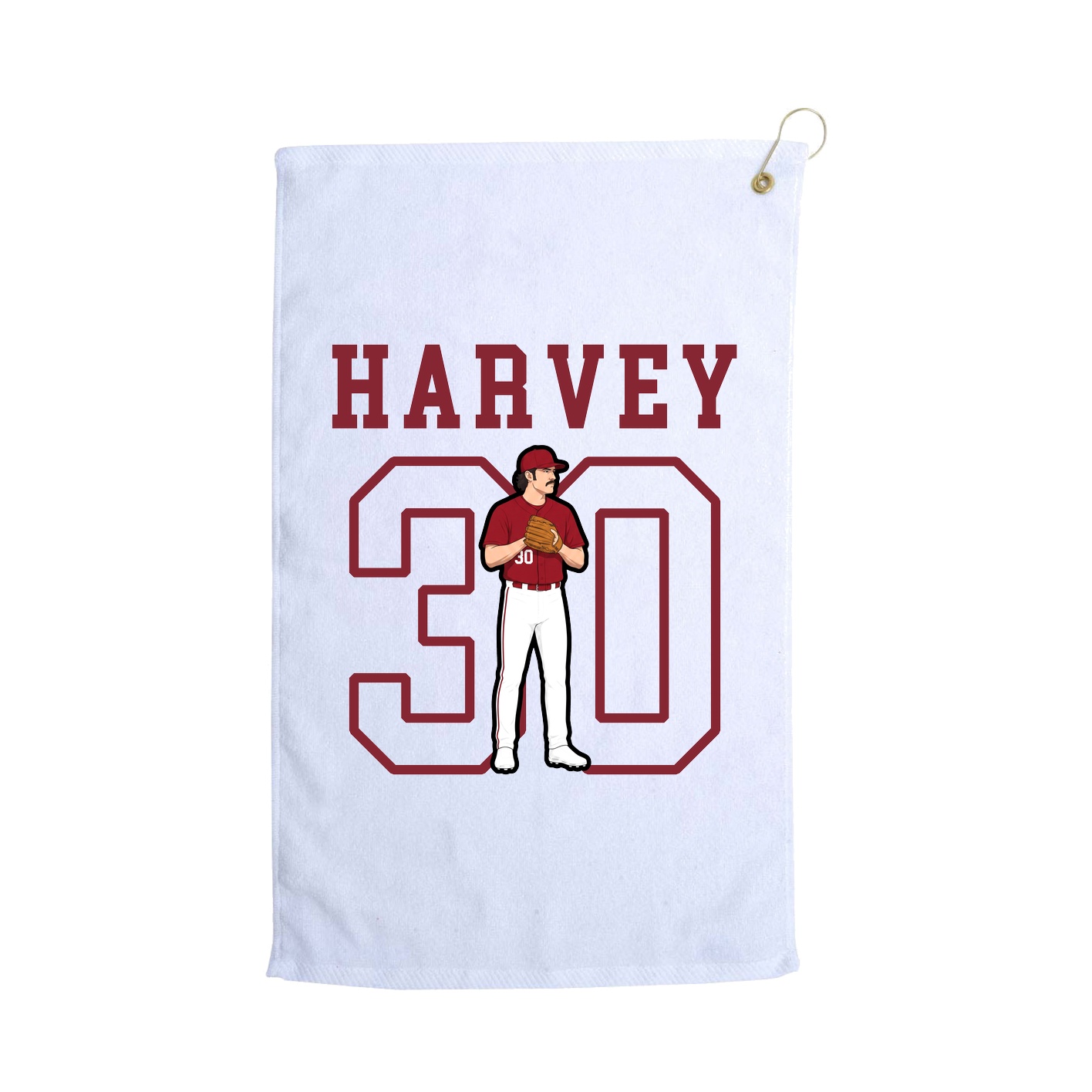 Golf Towel — Shirsey in White