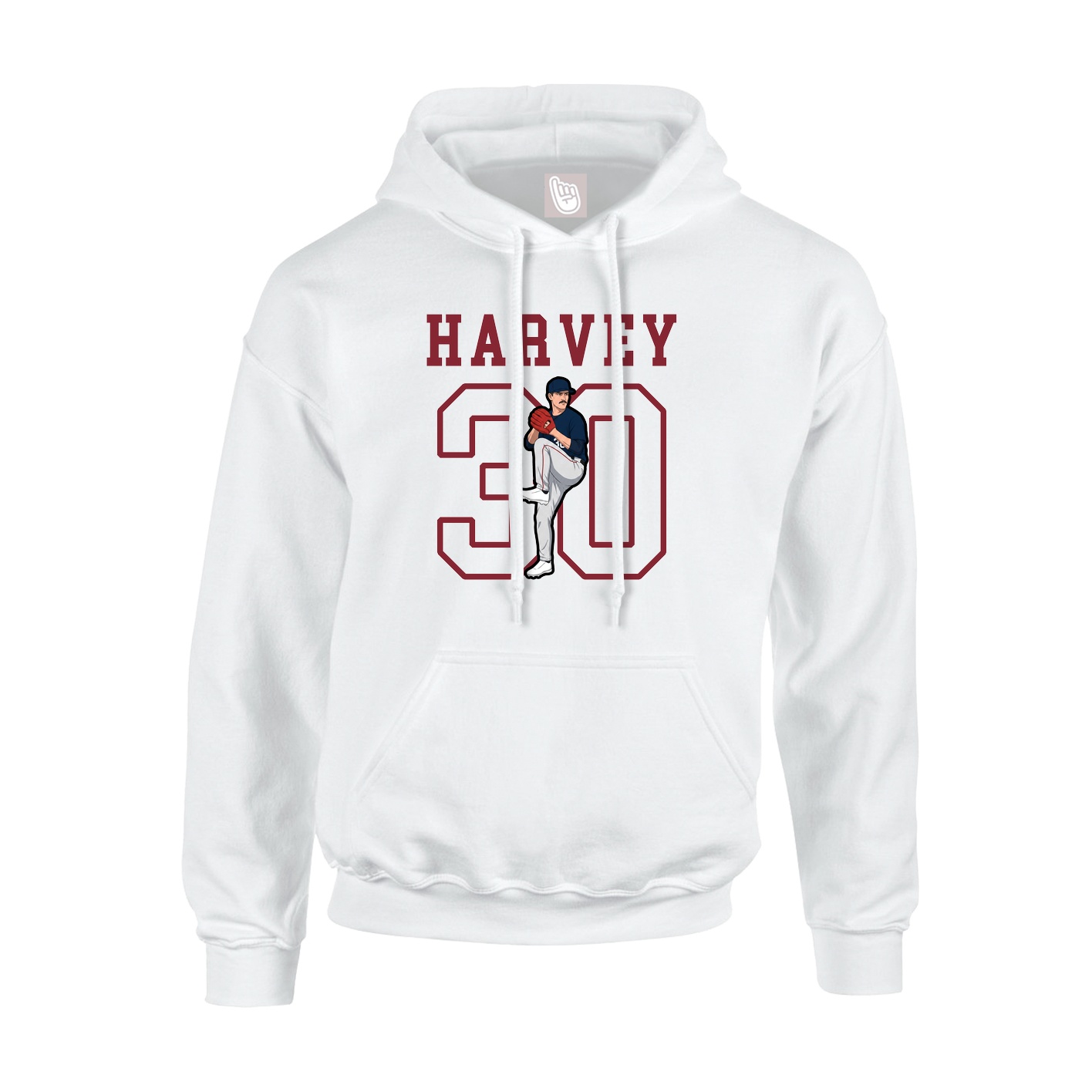 Youth Hoodie — Shirsey in White