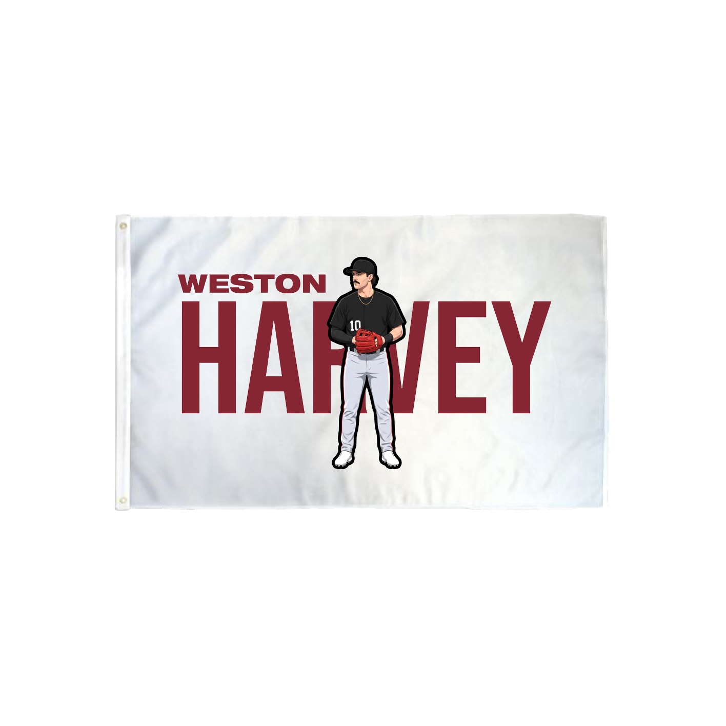 3x5 Flag — Player Name in Classic
