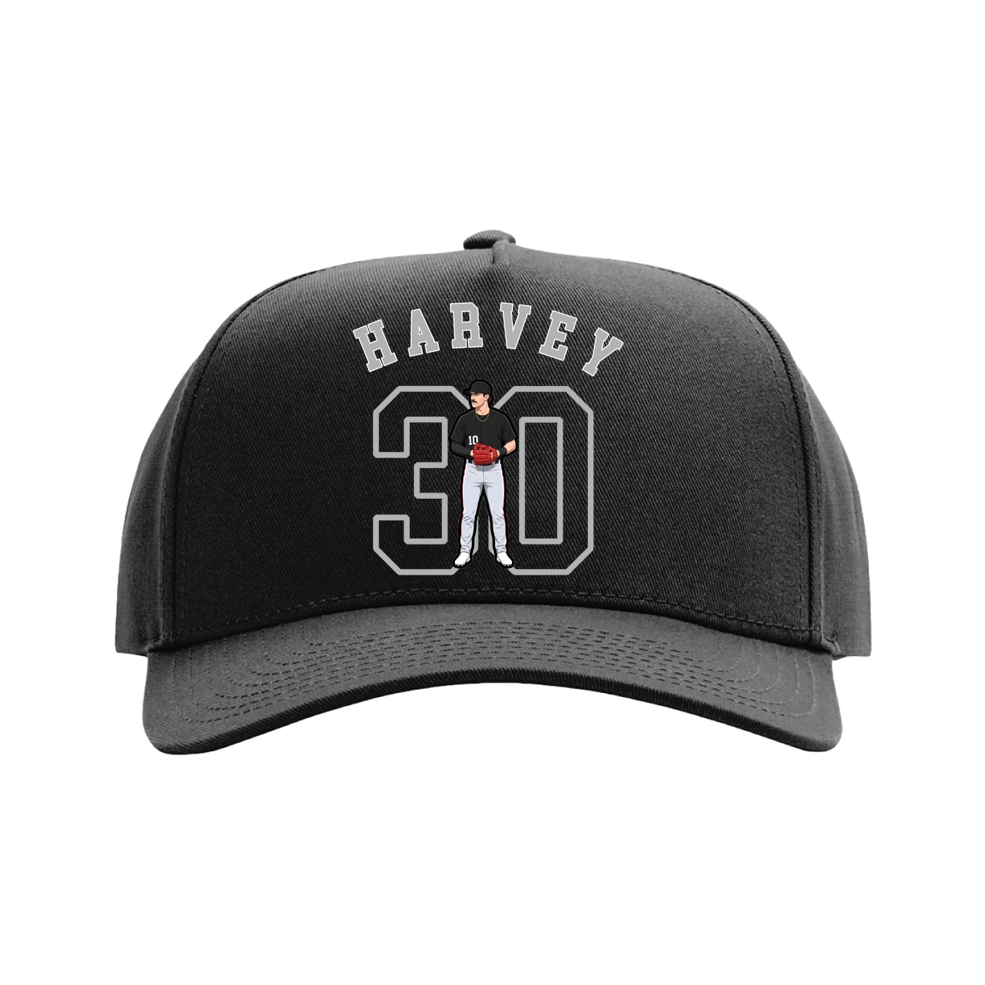 Full Fabric Five-Panel Champ Cap