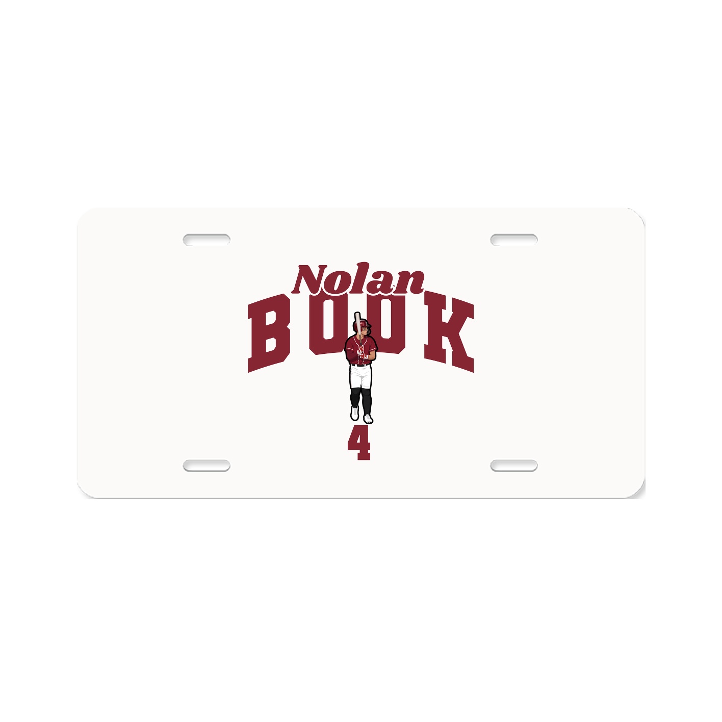 License Plate — Signature Arch in Classic