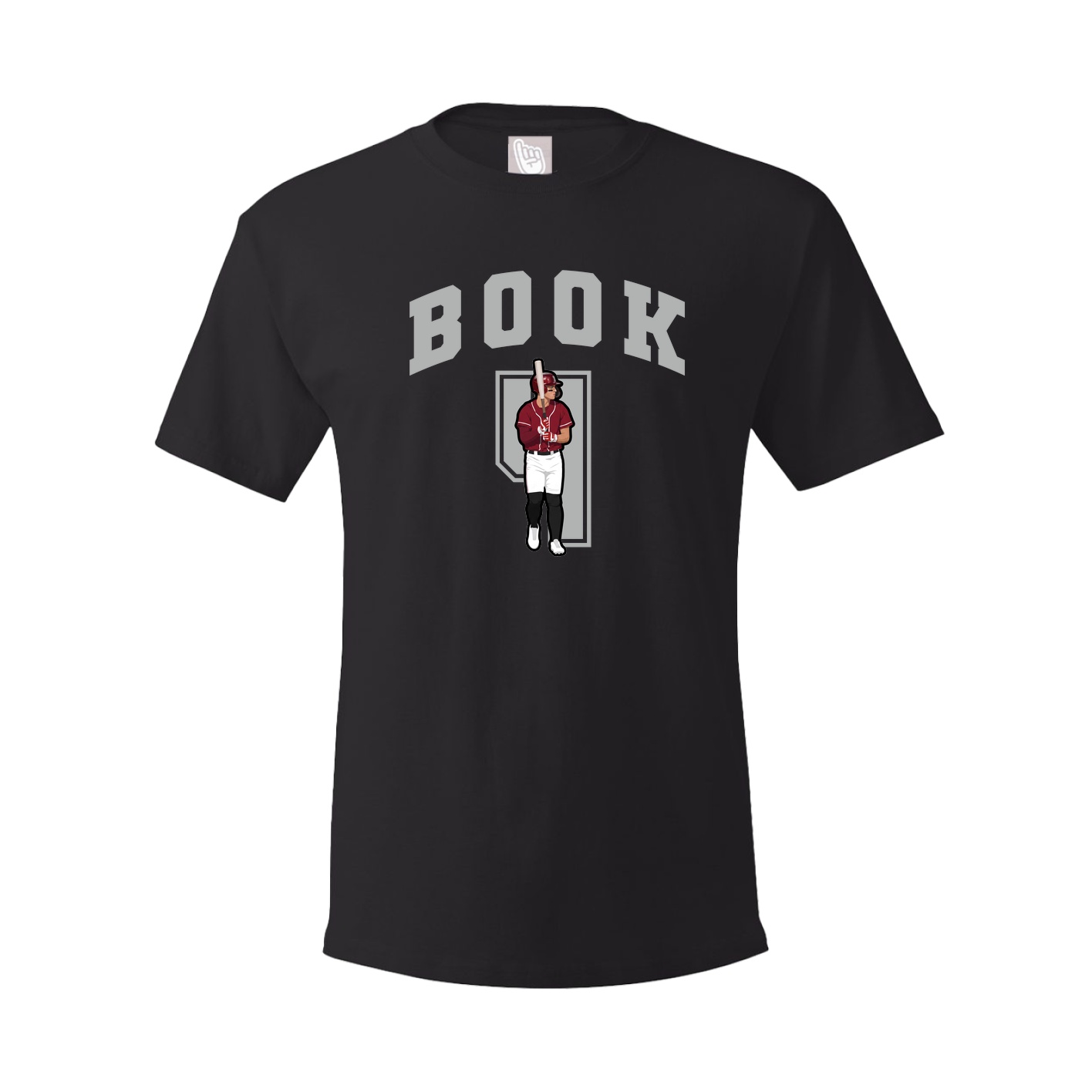 Youth Tee — Number in Black