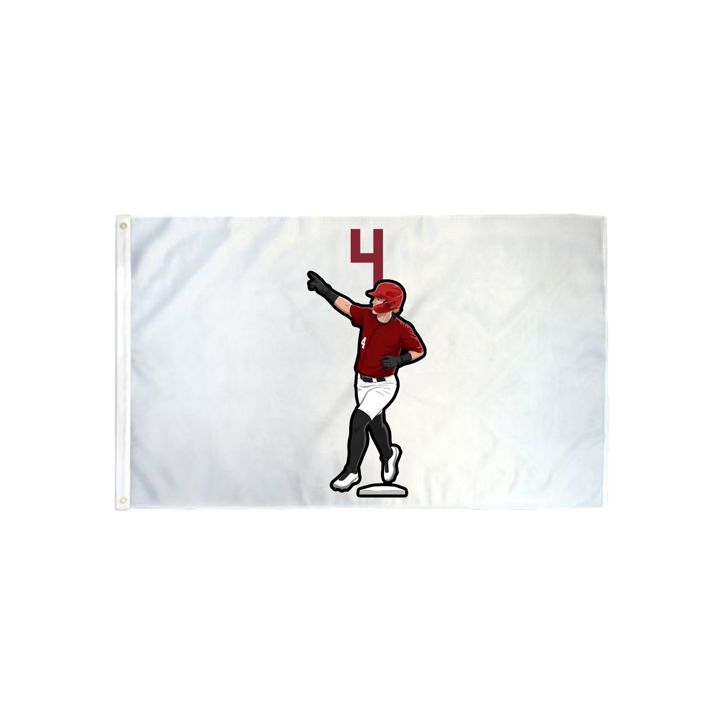 3x5 Flag — Number Top in Classic