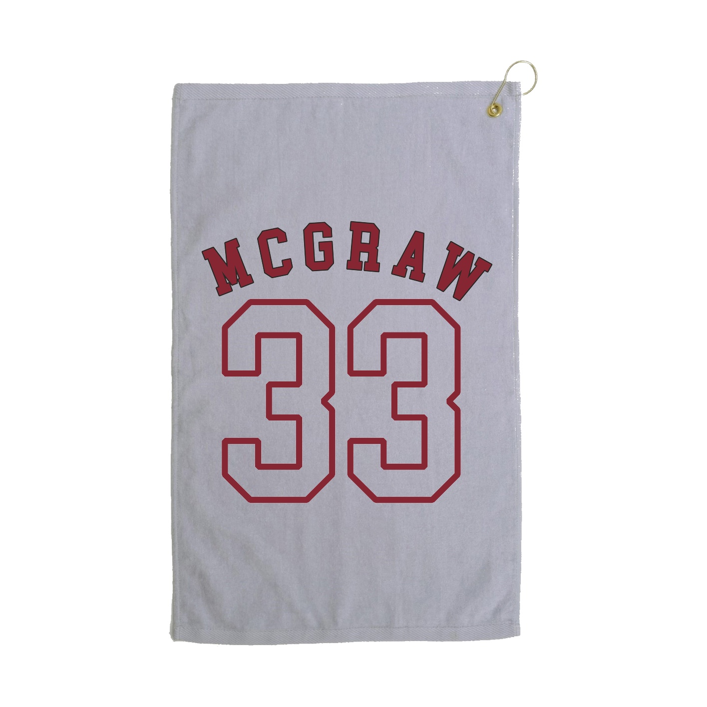 Golf Towel — Shirsey Arch in Grey