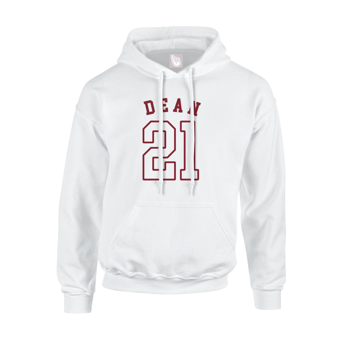 Youth Hoodie — Shirsey Arch in White