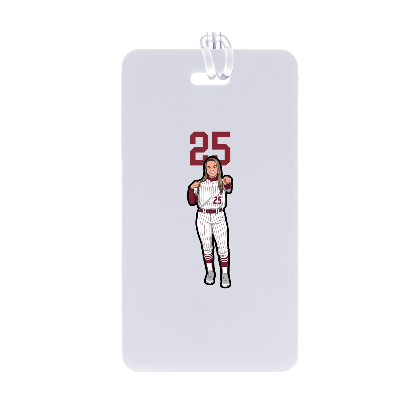 Bag Tag — Number Top in Classic