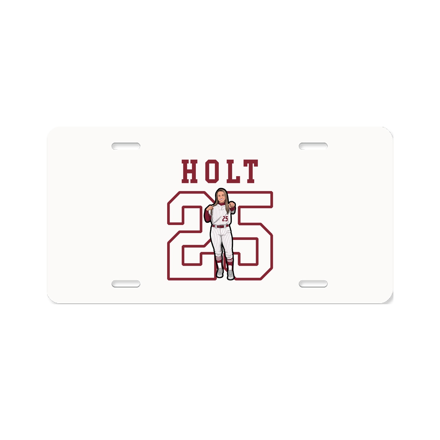 License Plate — Shirsey in Classic