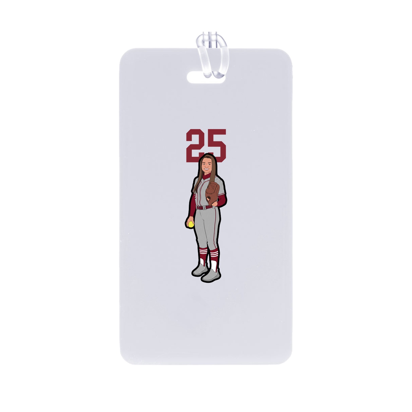 Bag Tag — Number Top in Classic