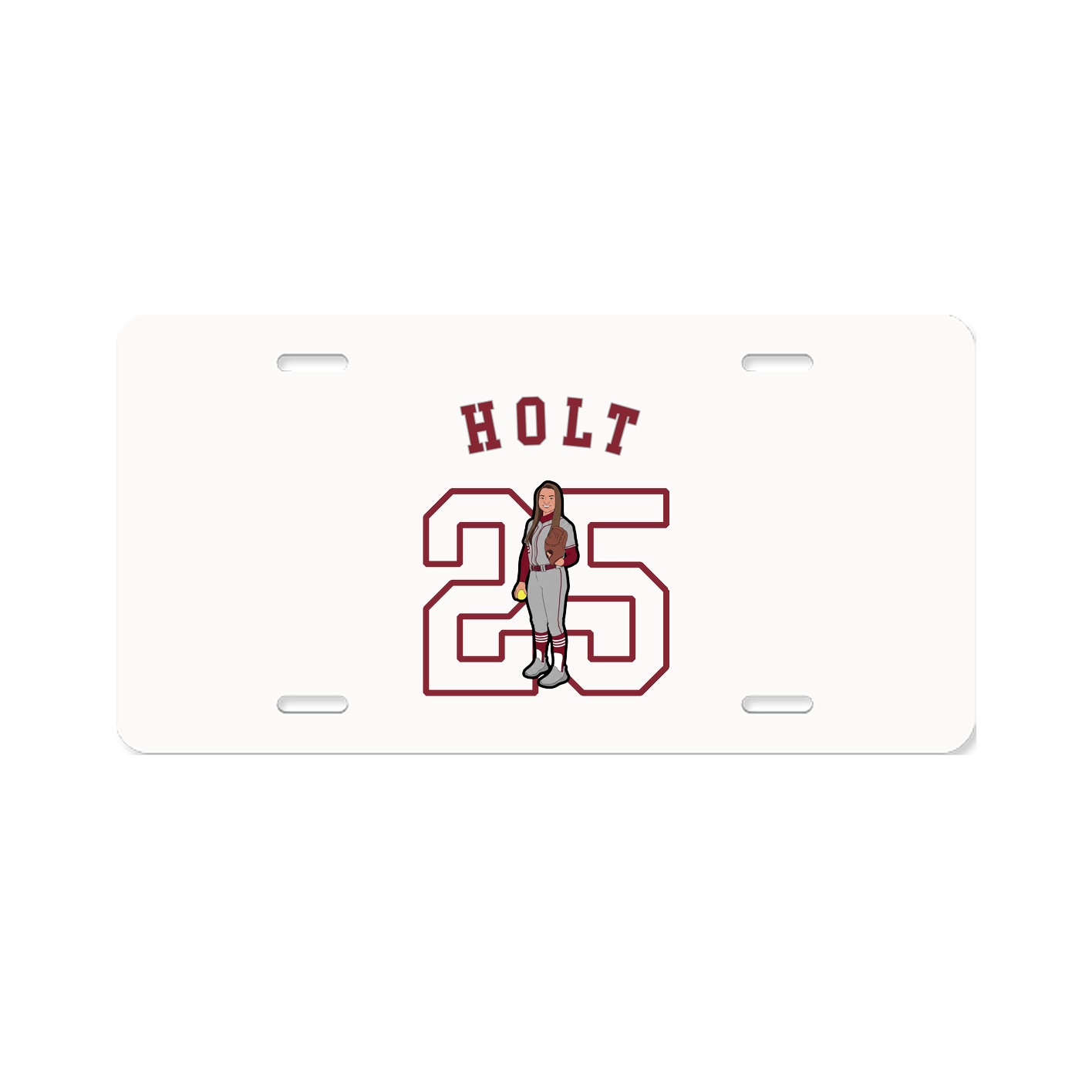 License Plate — Shirsey Arch in Classic