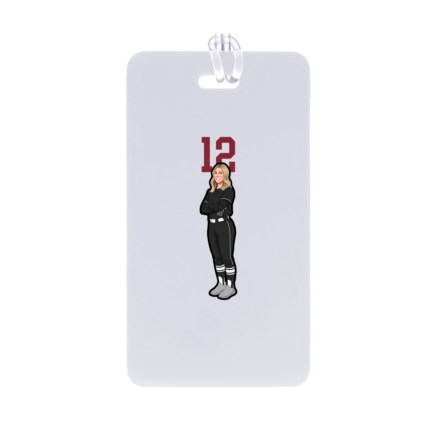 Bag Tag — Number Top in Classic