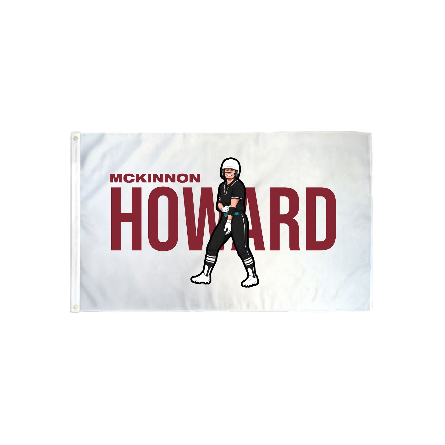 3x5 Flag — Player Name in Classic