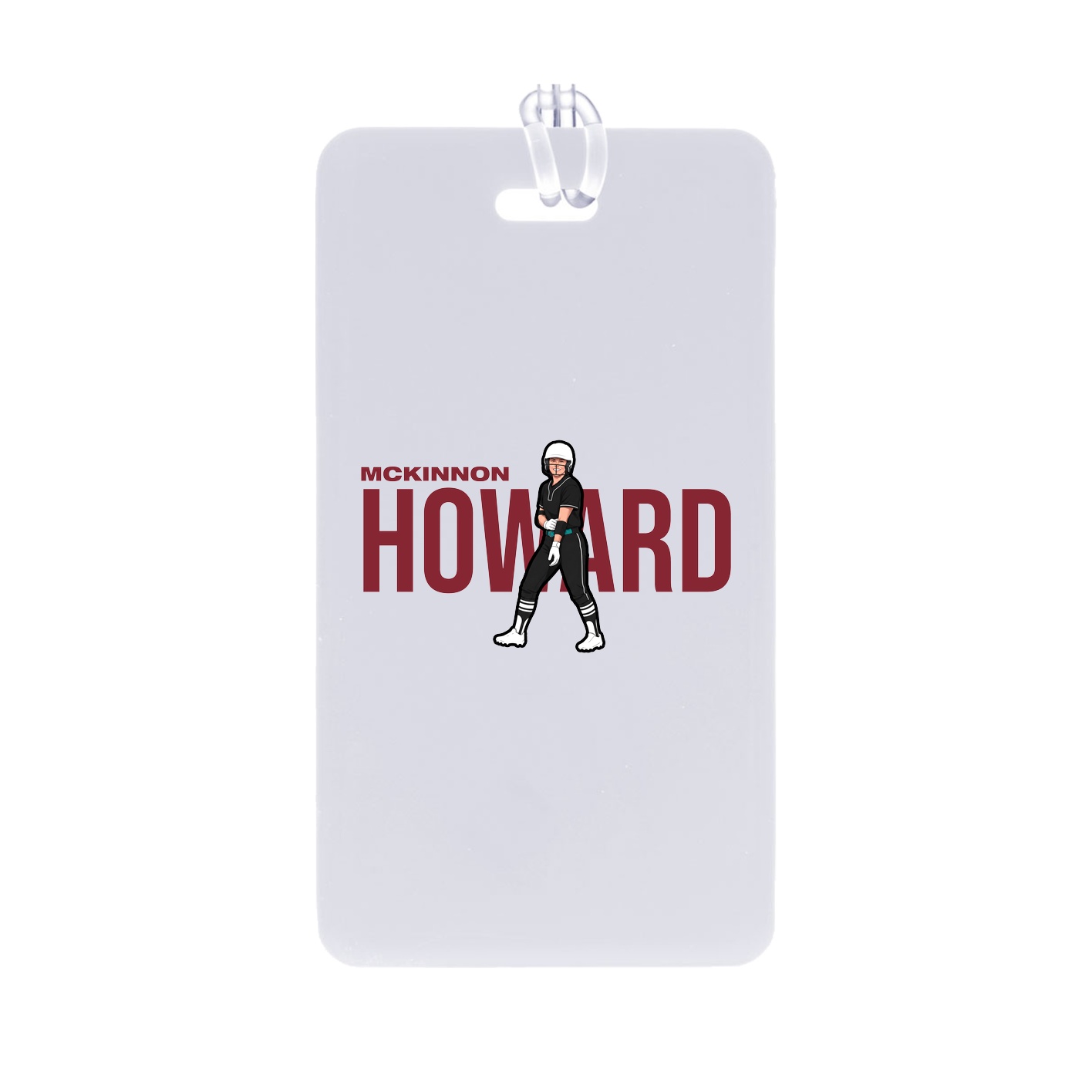 Bag Tag — Player Name in Classic