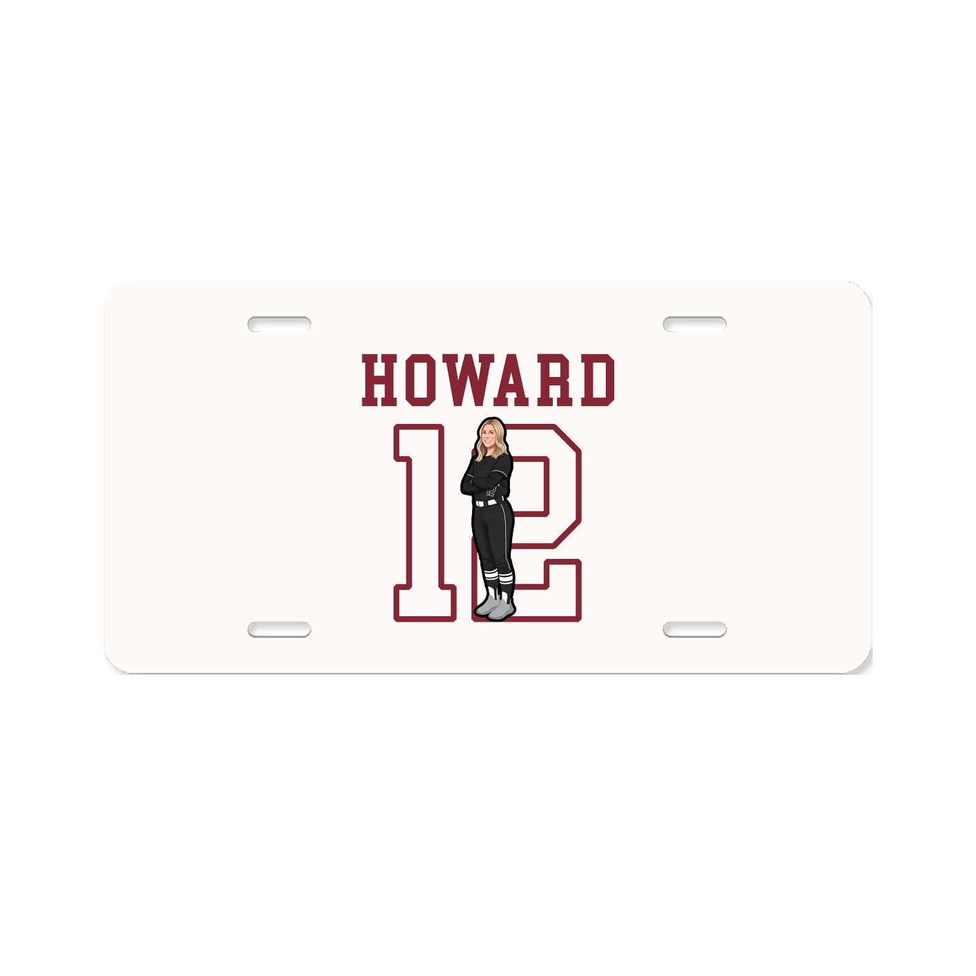 License Plate — Shirsey in Classic