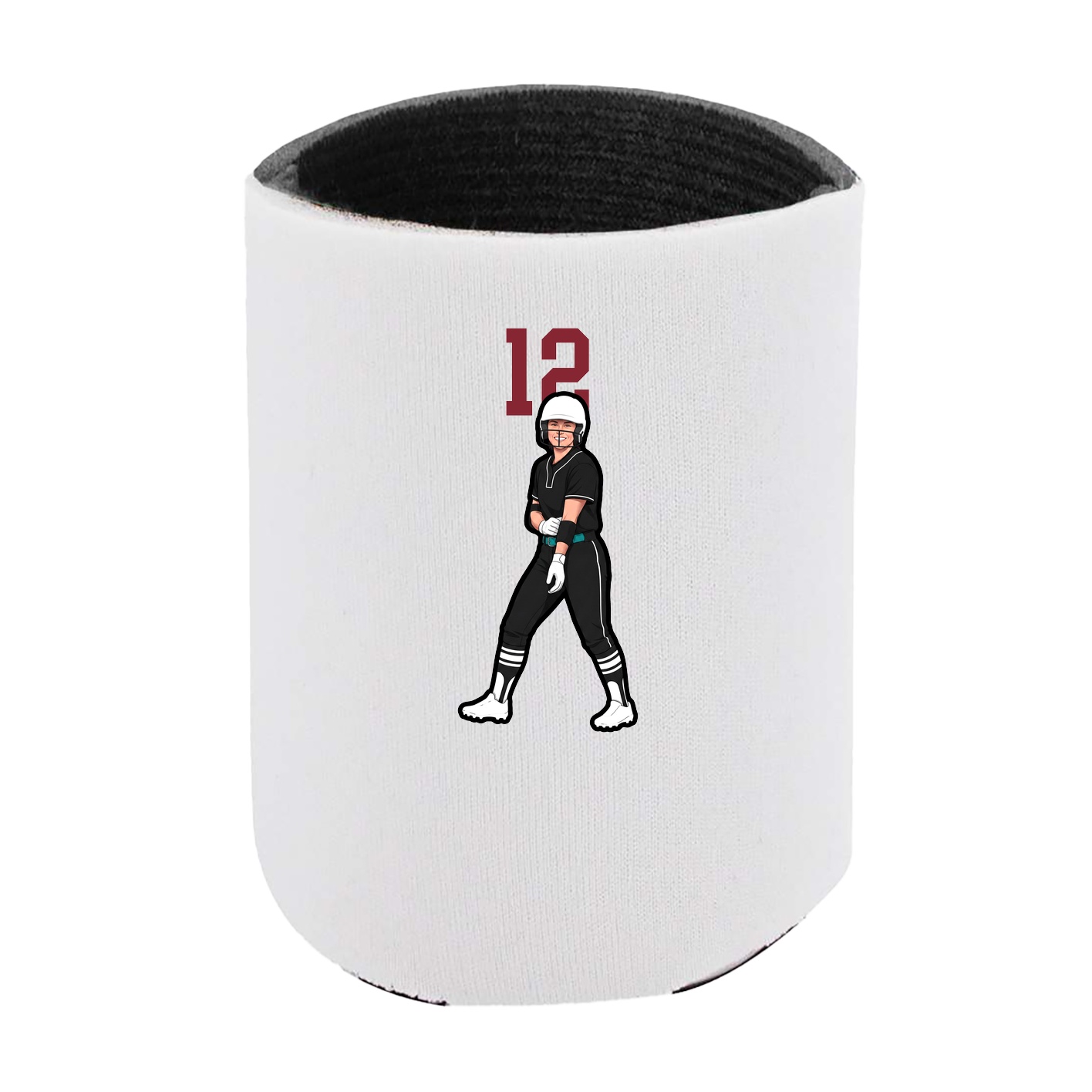 Can Holder — Number Top in White