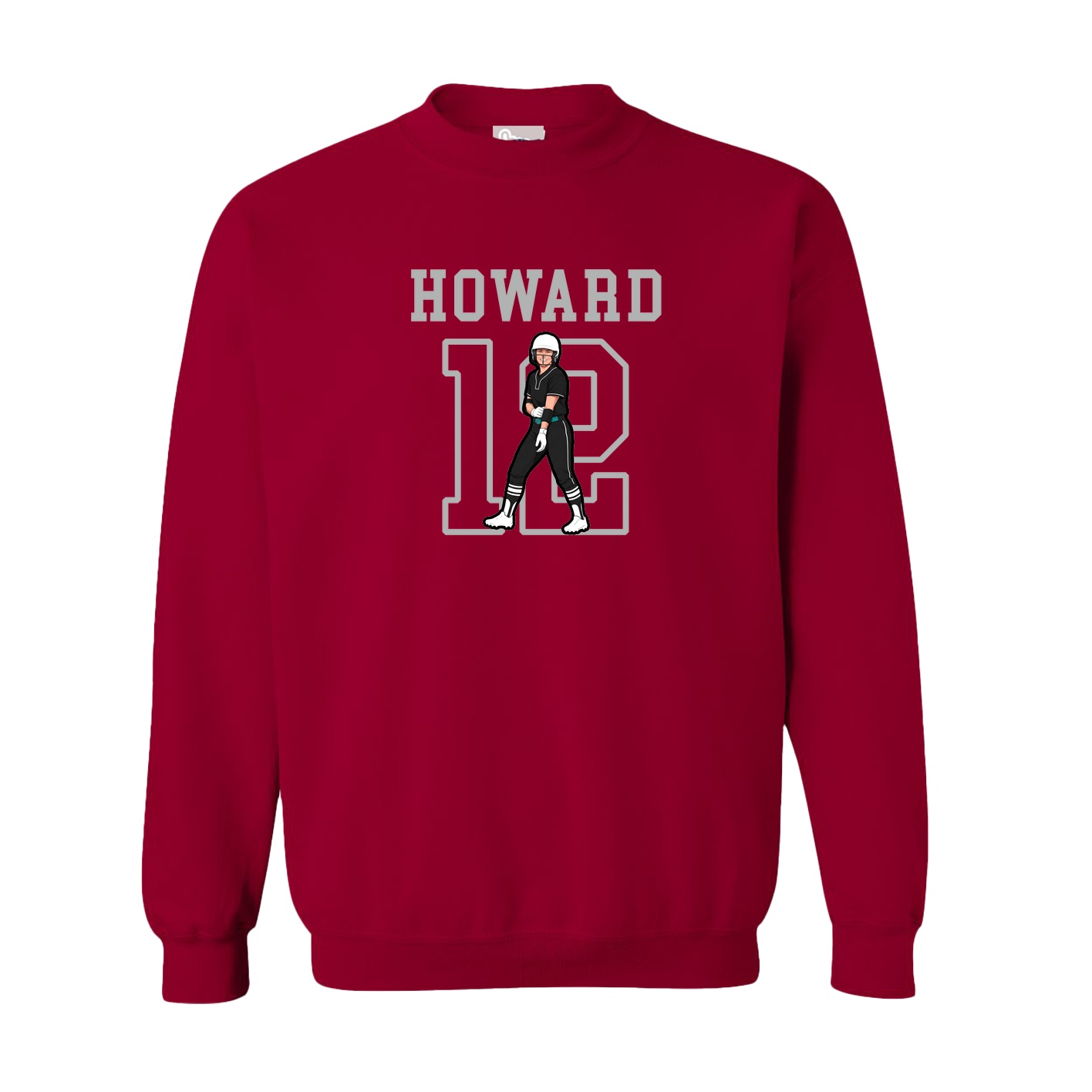 Fleece Crew — Shirsey in Cardinal