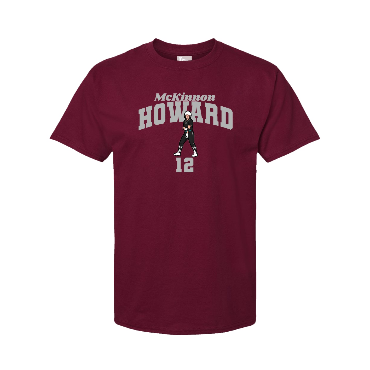 Tee — Signature Arch in Cardinal