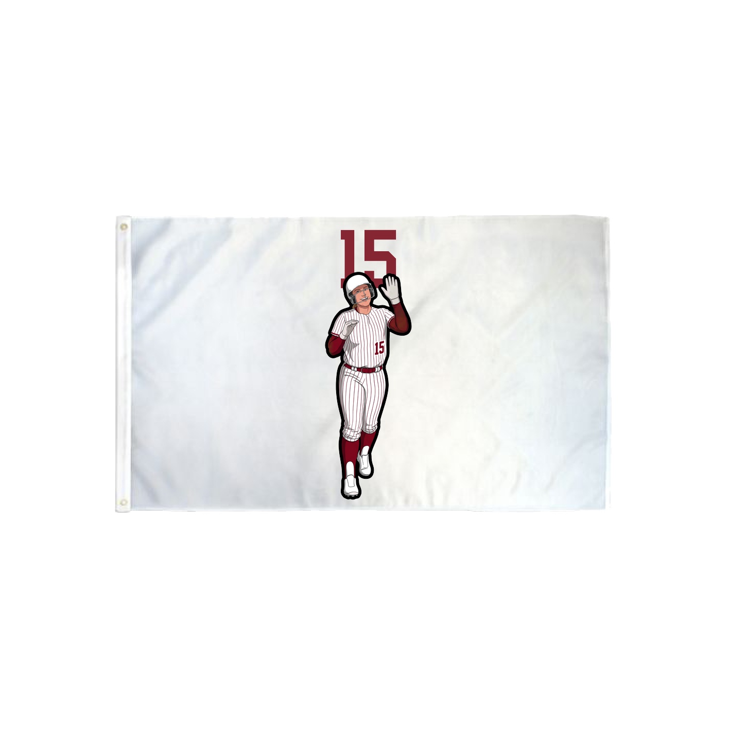 3x5 Flag — Number Top in Classic