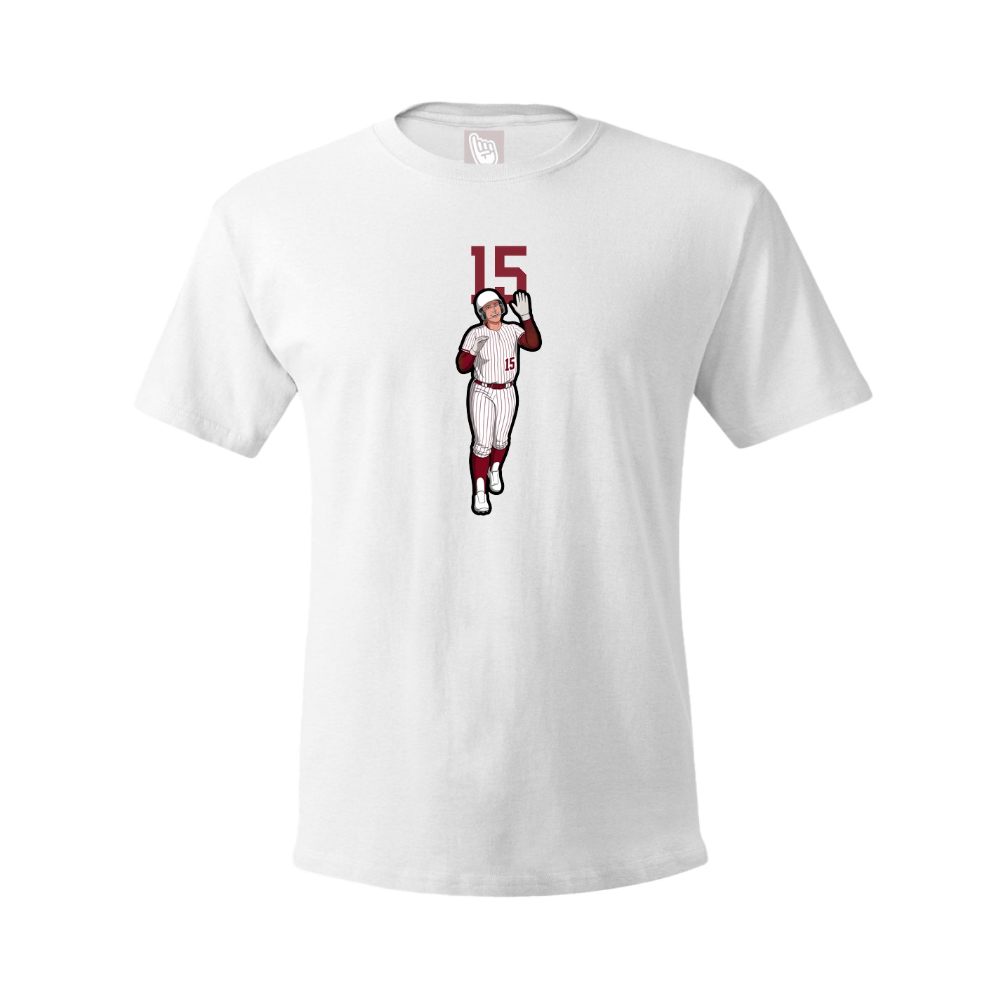 Tee — Number Top in White