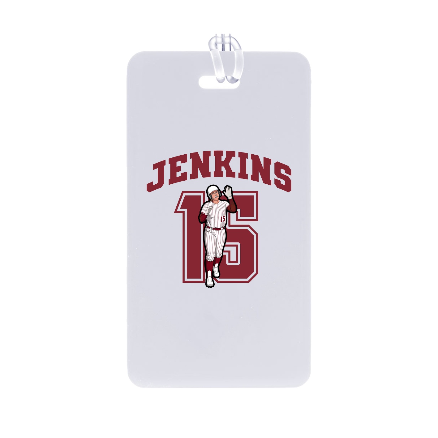 Bag Tag — Number in Classic