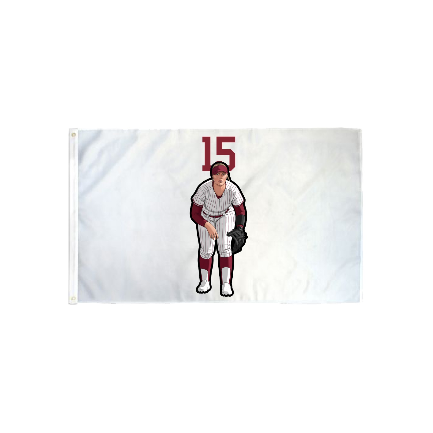 3x5 Flag — Number Top in Classic