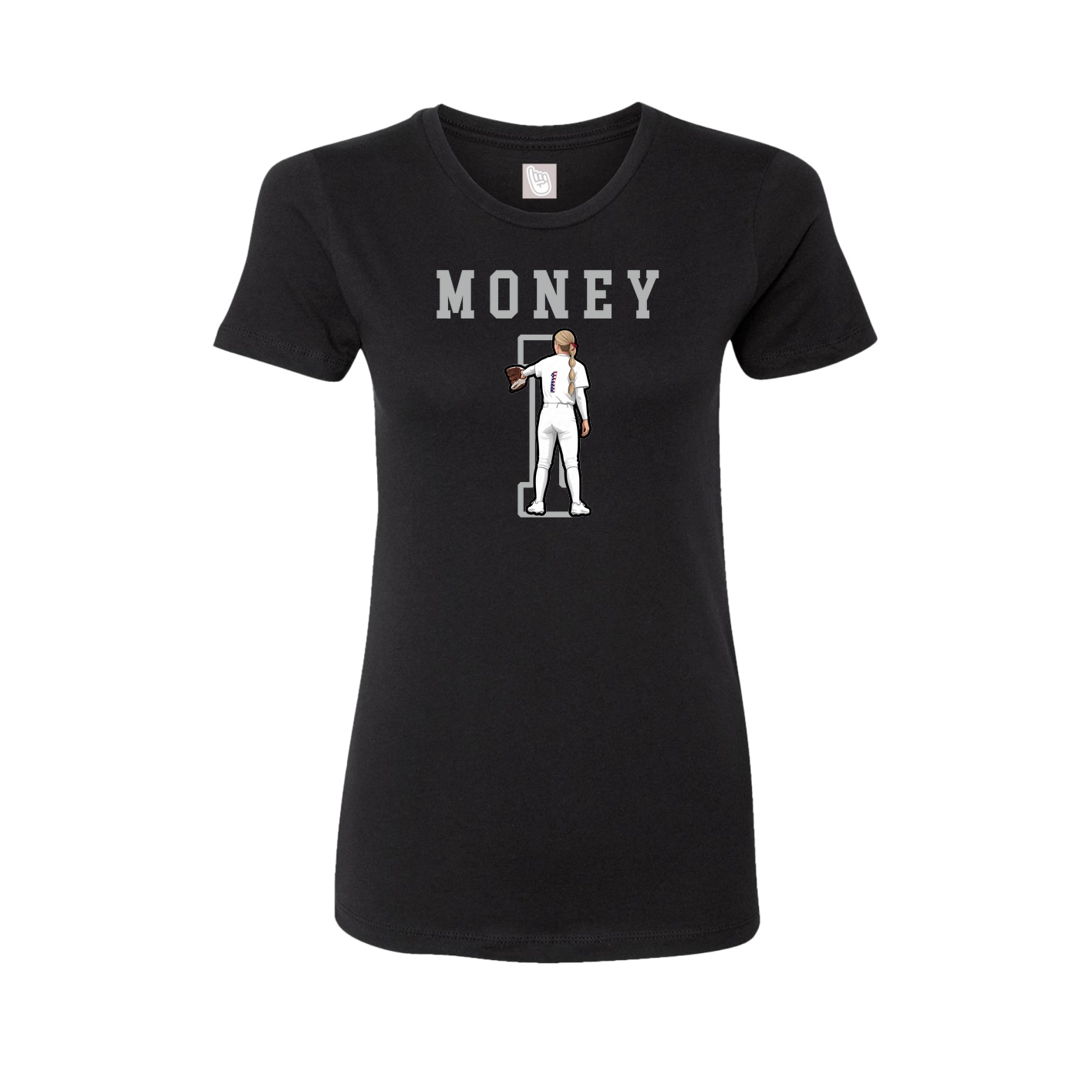 Fitted Women's Tee — Shirsey in Black