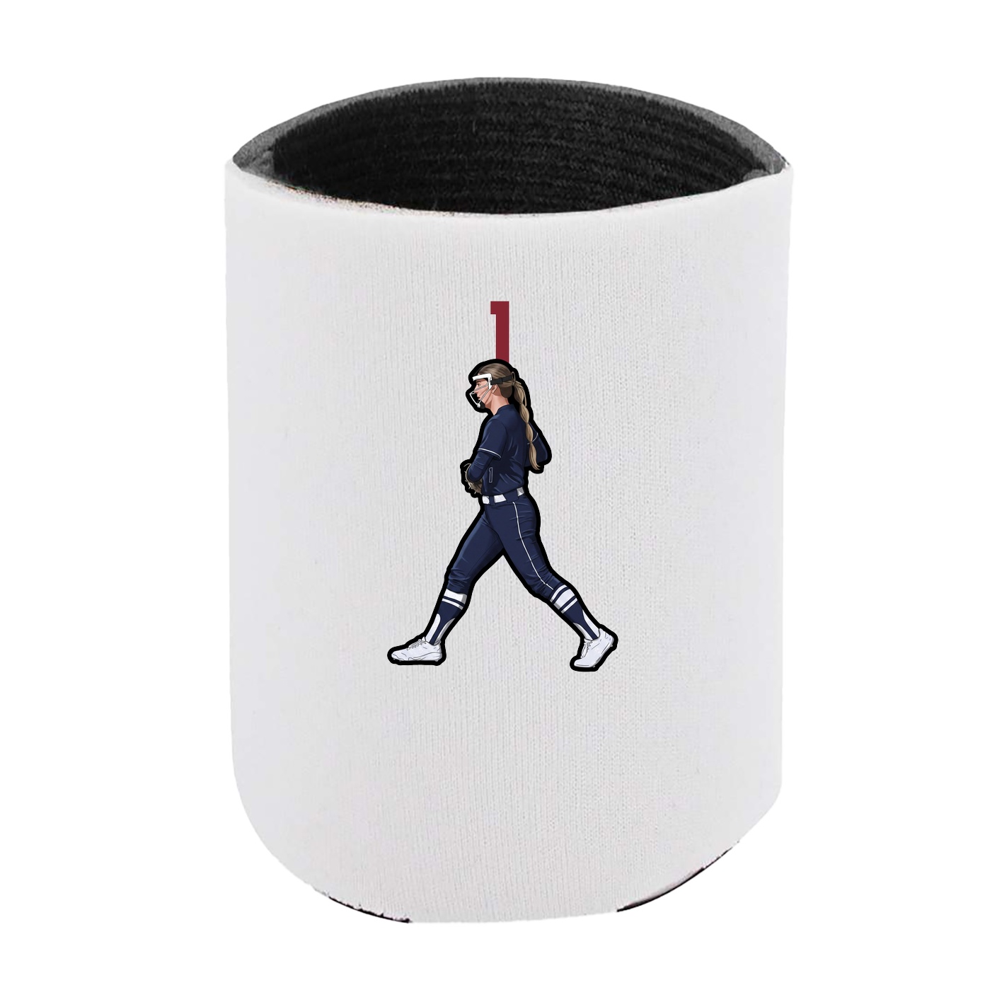 Can Holder — Number Top in White